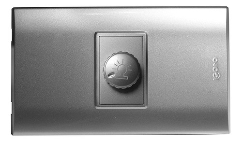 Interruptor Dimmer Igoto Modelo B540s-s Color Plata