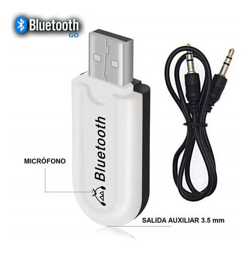 Imagen 4 de 9 de Bluetooth Receptor Audio Equipos Autos Manos Libres