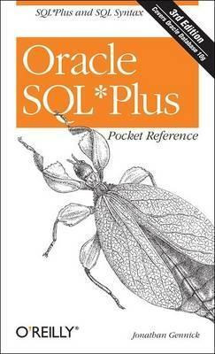 Libro Oracle Sqlplus Pocket Reference - Jonathan Gennick