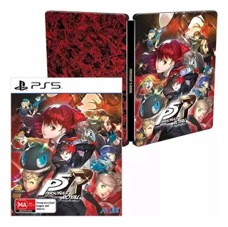 Sega ® Persona 5 Royal Steelbook Edition P5d Ed. Especial Ev