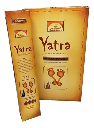 Incienso Yatra (pack X 12 Cajas) Relajacion Meditacion Yoga