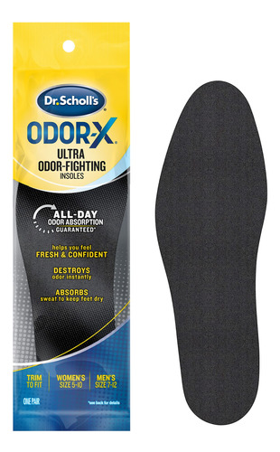 Dr. Scholls Scholl's Odor X - Plantillas Antiolores Con Par