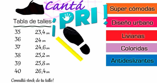 Calzado De Diseño Negro Liso Con Cierres Entrega Inmediata
