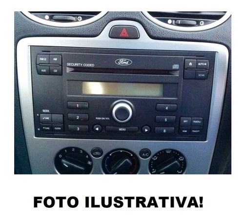 Moldura Central Painel Focus 08/13 Gl - Novo Original