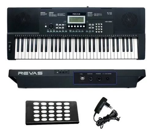 Teclado Arranjador Roland Revas Kb 330 Teclas Sensitivas Nfe