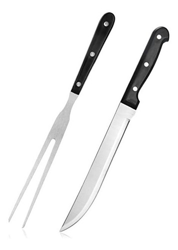 Cuchillo Asador Marca Venado  20cm +trinchante Rey Ofertas