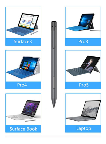 Lápiz Óptico Para Surface Pro 5/4/3 / Book 4096 Niveles De