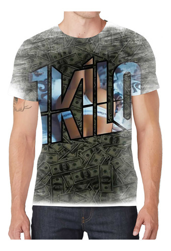 Camiseta Camisa 1 Kilo Banda Trap Rapper Rap Hip Hop K2