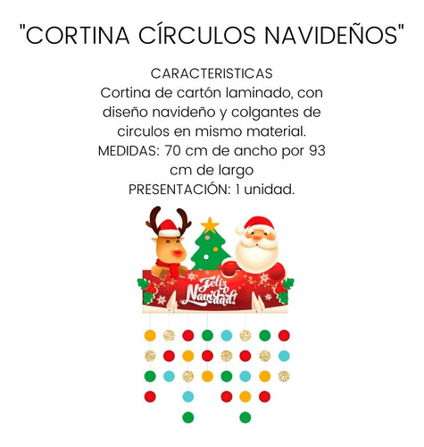 Imagen 6 de 10 de Kit Decoración Navidad Año Nuevo Guirnalda Globos Navideño