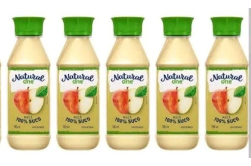 Suco De Maçã Natural One 180ml Pack Com 6 Un