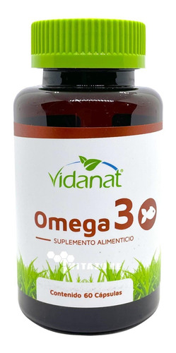 Omega 3 Vidanat 60 Cápsulas 1 Gr