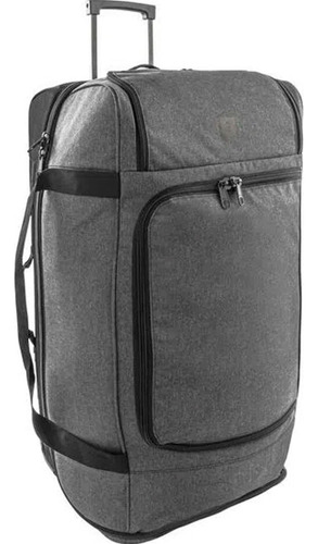 Mochila Com Rodas De Futebol 105 Litros Kipsta Cor Preto Desenho do tecido 105L