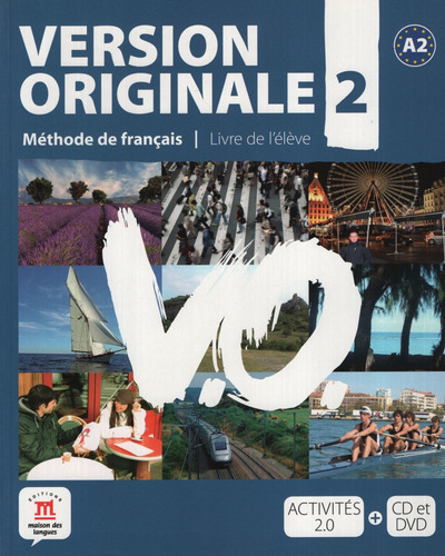 Version Originale 2 - Livre De L'eleve + Audio Cd + Dvd