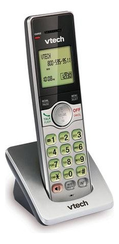 Vtech Cs6949 Dect 6.0 - Teléfono Estándar, Color Negro, Plat