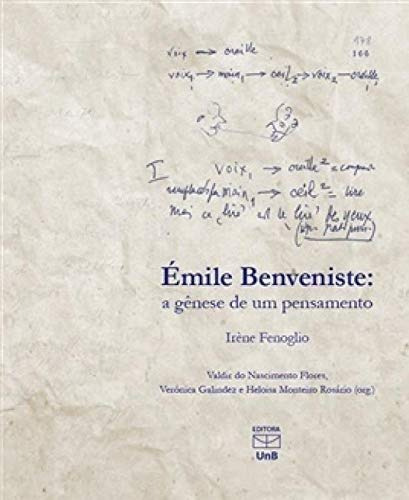 Libro Émile Benveniste A Gênese De Um Pensamento De Rosário