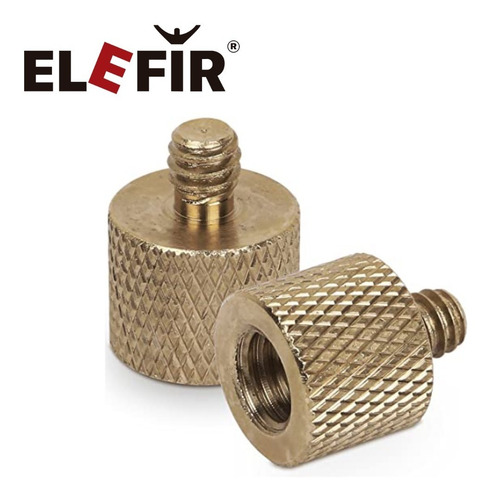 Imagen 4 de 9 de Tornillo Adaptador 1/4 A 3/8 Rosca Tripode Brazo Camara