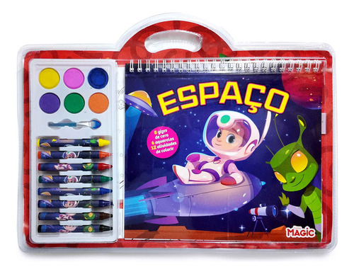 Espaço - Aquarela Com Giz
