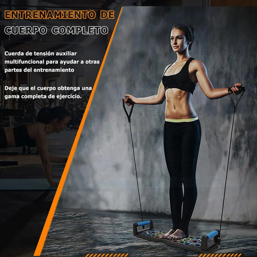 Barras Push Up Portatil Tabla Lagartijas Fitness Muscular