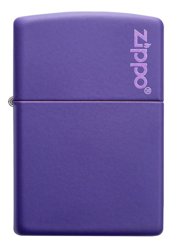 Encendedor Zippo Classic Violeta Mate Original Aventureros 