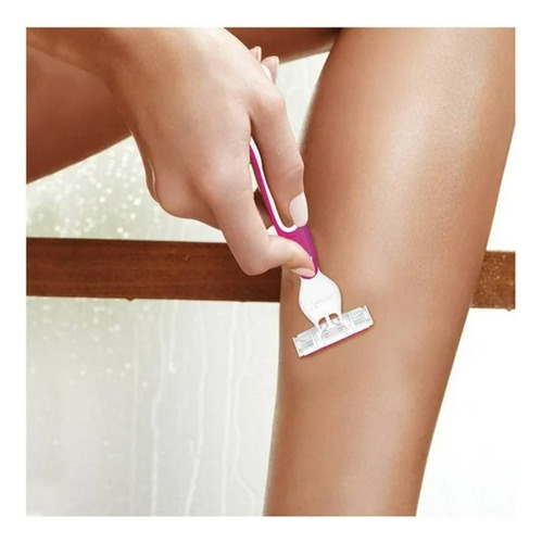 6 Pzas Rastrillo Para Afeitar Desechable Gillette Simply Ven