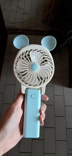 Hermoso Ventilador De Mano Orejas De Mickey Varios 