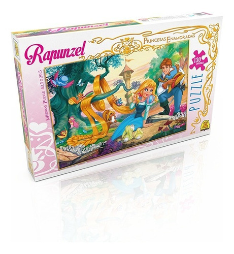 Puzzle Rompecabezas Rapunzel Princesas Implas 