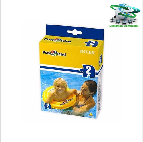Imagen 2 de 9 de Anillo Aro 51 Cm Flotador Inflable Niños Piscina 58231 Intex