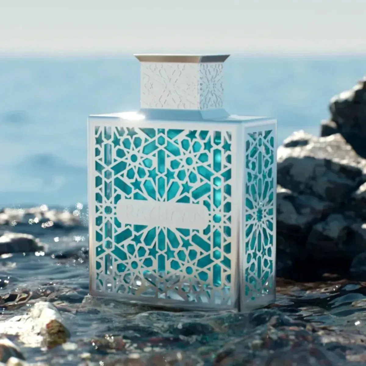 Frasco do perfume Perfume Rayhaan Azul Eau De Parfum - 100ml