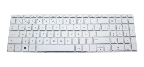 Teclado Blanco Hp 15ab 15-ab 15t 15z 15-au 15-bc Esp/ing