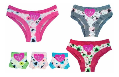 Trio De Panty Para Dama De Algodon Helen Rose