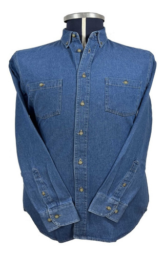 Camisa Yale De Mezclilla Manga Larga