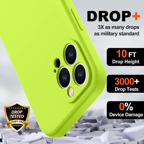 Funda De Teléfono Moderna De Silicona De Colores Brillantes A Prueba De Golpes Para iPhone 16 Pro Max 15 14 13 12 11 Series