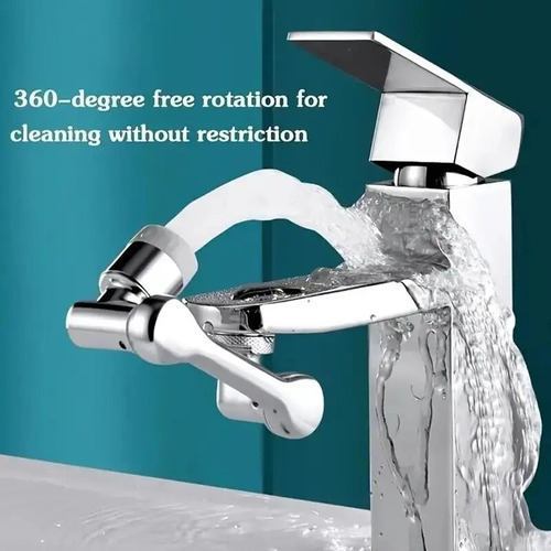Extensor De Grifo Giratorio De 1080°, Brazo Robótico Abs, 2