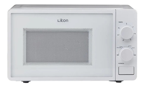 Microondas Likon Li20m-s20 Manual 20 Litros 700w Blanco