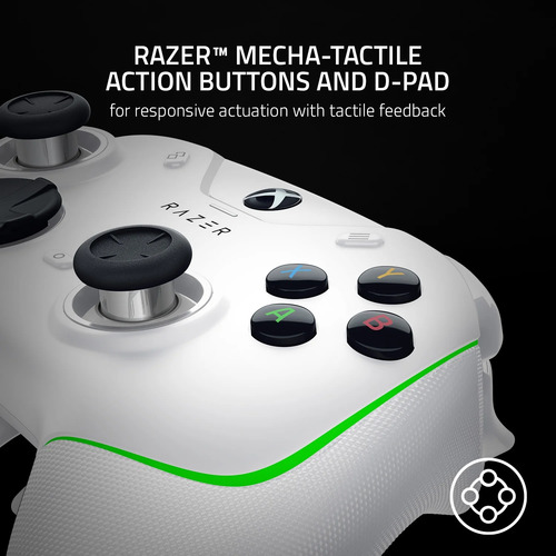 Controle Xbox Series Razer Wolverine V2 Chroma- Com Fio Branco