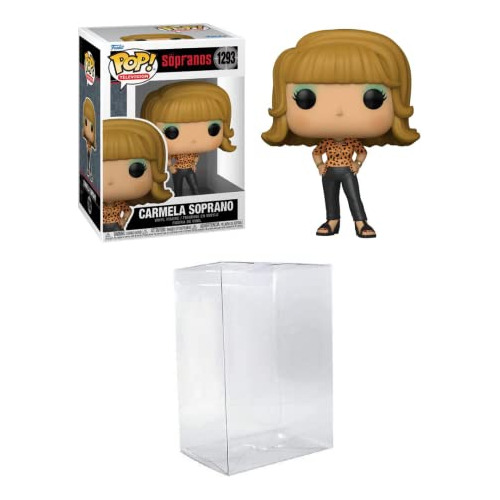 Funko Pop! Tv: Los Sopranos - Carmela Soprano Bundled Ttpxb