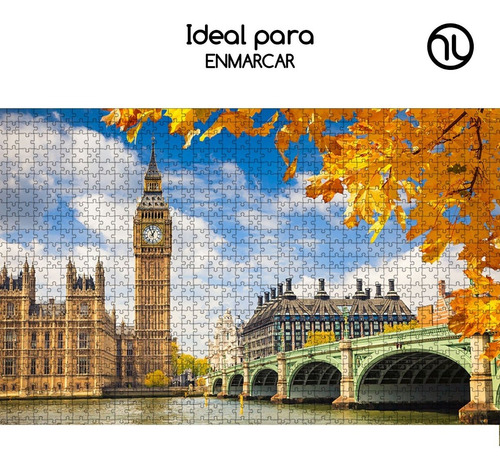 Rompecabezas Puzzle Foto De Londres 1000 Piezas