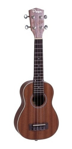 Ukelele Soprano Parquer Tapa Maciza Sapele Funda Uk160 Cuota