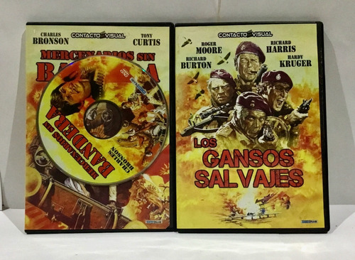 Los Gansos Salvajes Mercenarios Sin Bandera 2 Dvd Originales