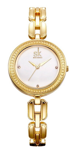 Reloj De Pulsera Para Mujer Sk Gold Importadora Amaranta