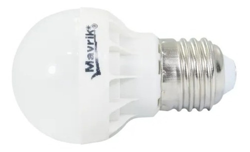 Foco Adir Mavrik Led T/bulbo 3 Watts Blanco Frío C/25pzs