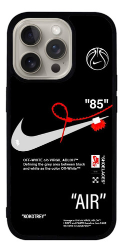 Funda Para Iphone Diseño Nike Off-white Air Envio Gratis Negro Iphone 11 Pro Max