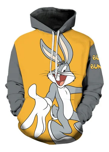 comprar 2025 Sudaderas Con Capucha 3d De Cosplay Bugs Bunny