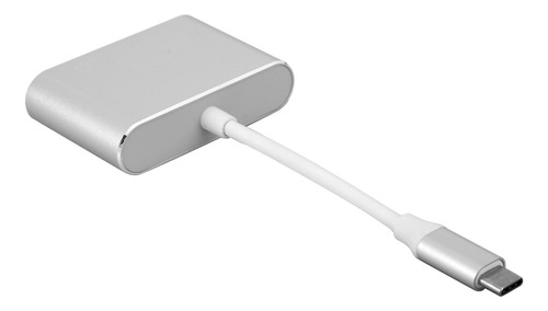 Adaptador Tipo C Hub A Vga Hdmi Dvi Displayport/3.1 Ethernet