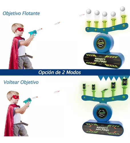 Alvo Elétrico Para Armas Nerf, Alvo De Bola Flutuante