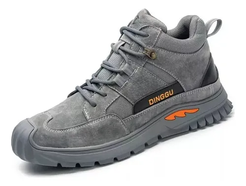 Botas De Seguridad Con Punta De Acero Para Hombre, Zapatos [