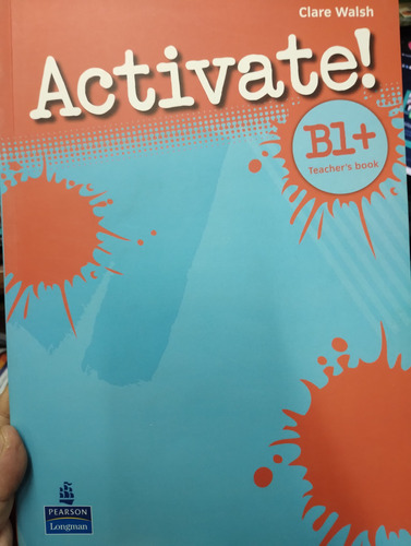  Inglés Actívate B1+ Teachers Book Impecable!