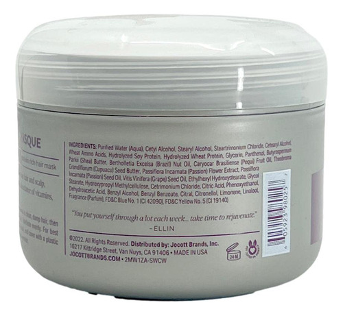 Ellin Lavar Reconstructmasque - Mascarilla Para El Cabello