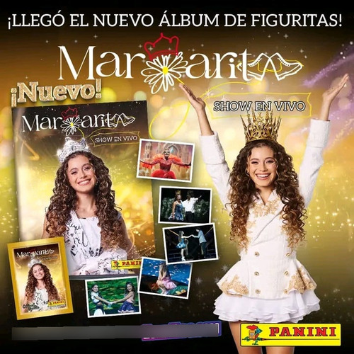 Álbum Margarita Show En Vivo + 50 Figuritas Sin Repetir