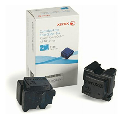 Xerox 108r00926 Solid Ink Stick Box Of 2 Cyan